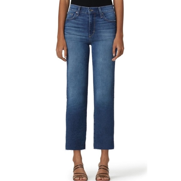 Joe's Jeans Denim - New! Joe’s Jeans High Rise Wide Leg Cropped Raw Hem Jeans Womens Size 30